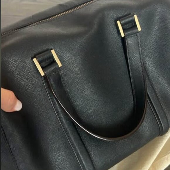 Kate Spade Mini Cassie Newbury Lane Satchel Crossbody Black Purse - Picture 5 of 7